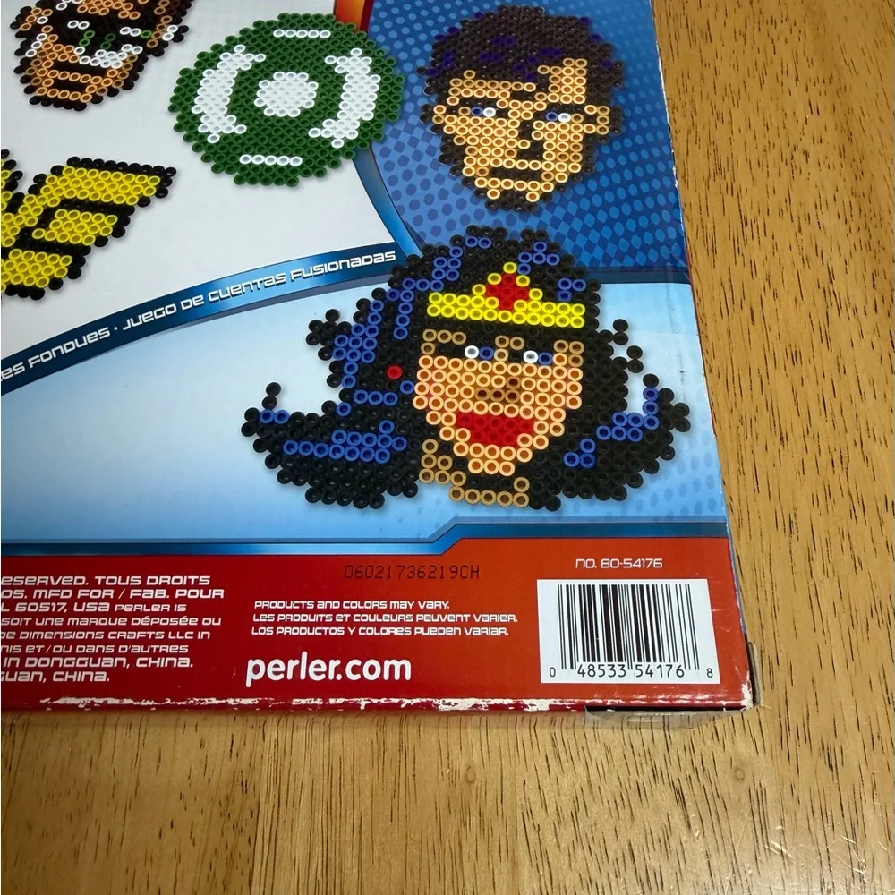 Perler Beads Justice League Superhero Crafts for Kids, 4504 pcs NEW